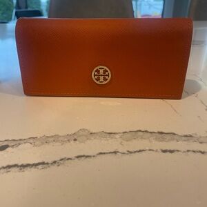 Tory Burch Orange Sunglass Case